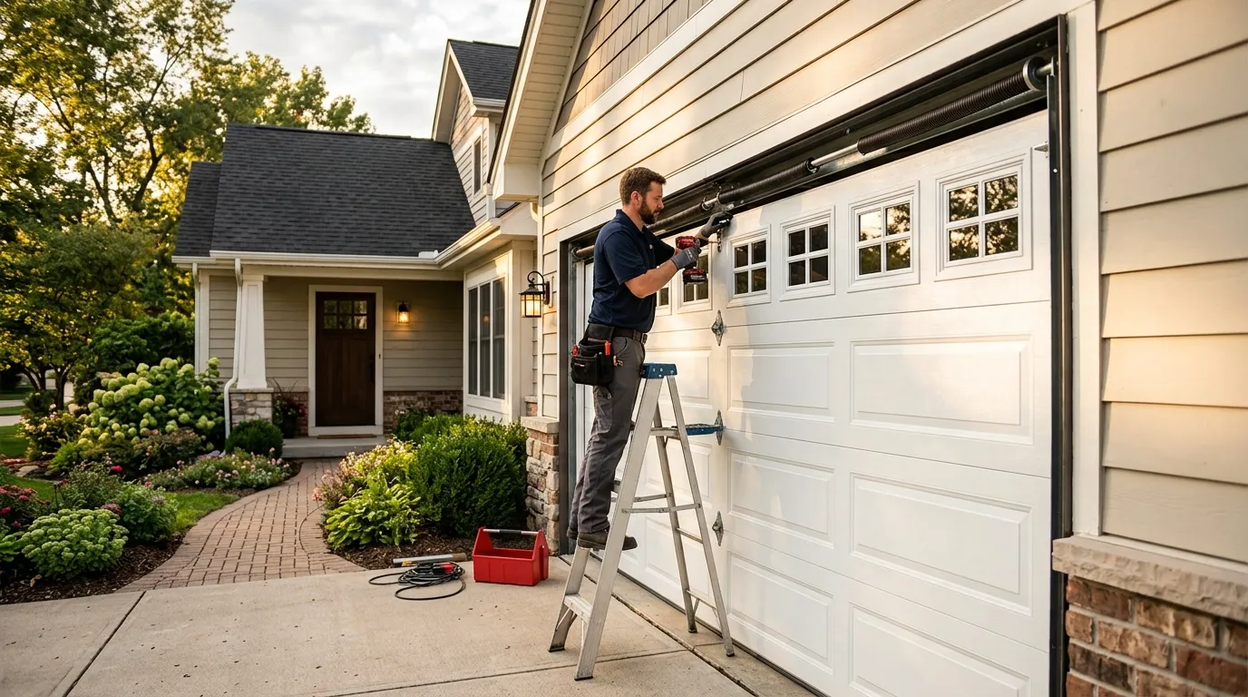 Garage door work by Louisville Garage Door Pros in Louisville, KY