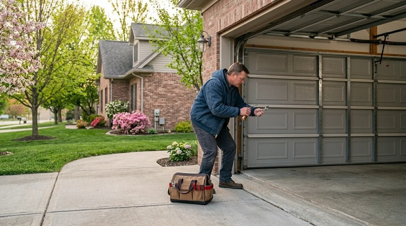 Why Your Garage Door Jumps Track